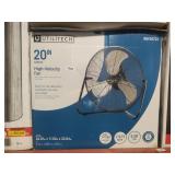 20 IN HIGH VELOCITY FAN