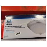 13' ROUND FLUSHMOUNT LIGHT
