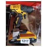 DEWALT 20V DRILL NO CHARGER