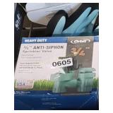 3/4' ANTI SIPHON SPRINKLER VALVE