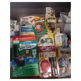 BOX OF PLUMBING ACCESSORIES