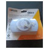 2 OUTLET TIMER & NIGHTLIGHT