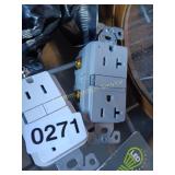 2 WALL OUTLETS