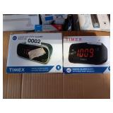 2 DIGITAL ALARM CLOCKS