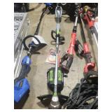 EGO WEED WACKER BATTERY AND CHARGER