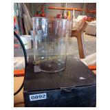 CANDLE WAX GLASS