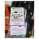 UNIVERSAL USB CABLE KIT / HDMI CABLE KIT