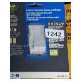 UNIVERSAL DIMMER WITH PRESET AND