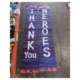 THANK U HEROES BANNER