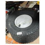 6 IN RIM AND TIRE