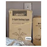 3 LIGHT CEILING LIGHT