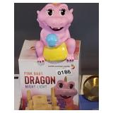 PINK BABY DRAGON NIGHT LIGHT