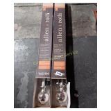 2 DRAPERY ROD SETS