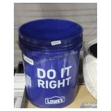5 GALLON LOWE'S BUCKET