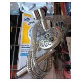 2 SHOWERHEADS WITH HOSES