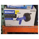 KOBALT 25-FT AUTO FEED AUGER