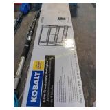 KOBALT 4 TIER FREESTANDING SHELVING UNIT