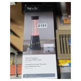 COLOR CHANGING TORNADO TABLE LAMP