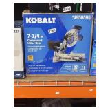 KOBALT 7-1/4 COMPOUND MITER SAW