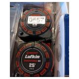 2 25' TAPE MEASURE