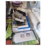 3 OUTLETS AND PK OF WALL PLATES