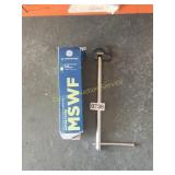 WATER FILTER AND BASIN WRENCH