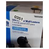 LED OUTDOOR WALL  LANTERN