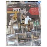 KEYED DOOR KNOB AND DEADBOLT WITH KEY