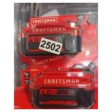 CRAFTSMAN 20V COMBO BATTERY PACK