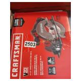 CRAFTSMAN 20V CIRCULAR SAW TOOL OLNY
