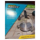 STAINLESS STEEL PRESSURE WASHER SURFACE CLEANER