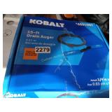 KOBALT 15FT DRAIN AUGER