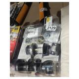 KEYED DOOR KNOB AND DEADBOLT