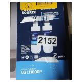 2 REFRIGERATOR WATER FILTER
