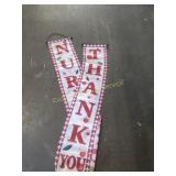 THANK U NURSE BANNERS