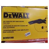 DEWALT 20V CORDLESS DRY HAND VACUUM