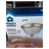 11' ROUND FLUSHMOUNT LIGHT