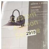 ALLAN ROTH LIGHT FIXTURE