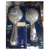 2 SHOWERHEADS