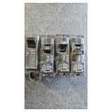 4 20 AMP BREAKERS