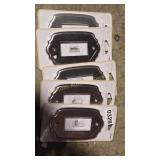 5  METAL  WALLPLATES