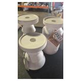 3 CANDLE HOLDERS