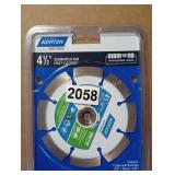 FOUR AND A HALF INCH SEGMENTED RIM DIAMOND BLADE
