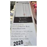 CURVED SHOWER ROD