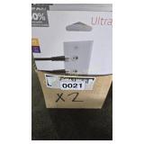 BOX OF 9 COAX CABLE WALLPLATES