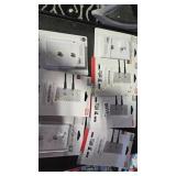 7 COAX CABLE WALLPLATES