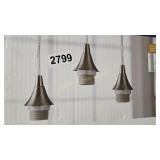 3 LIGHT MINI PENDANT FITTER