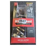 KEYED  DOOR KNOB WITH KEYS