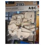 WOOD LETTERS