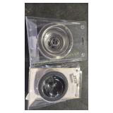 2 SINK STRAINERS